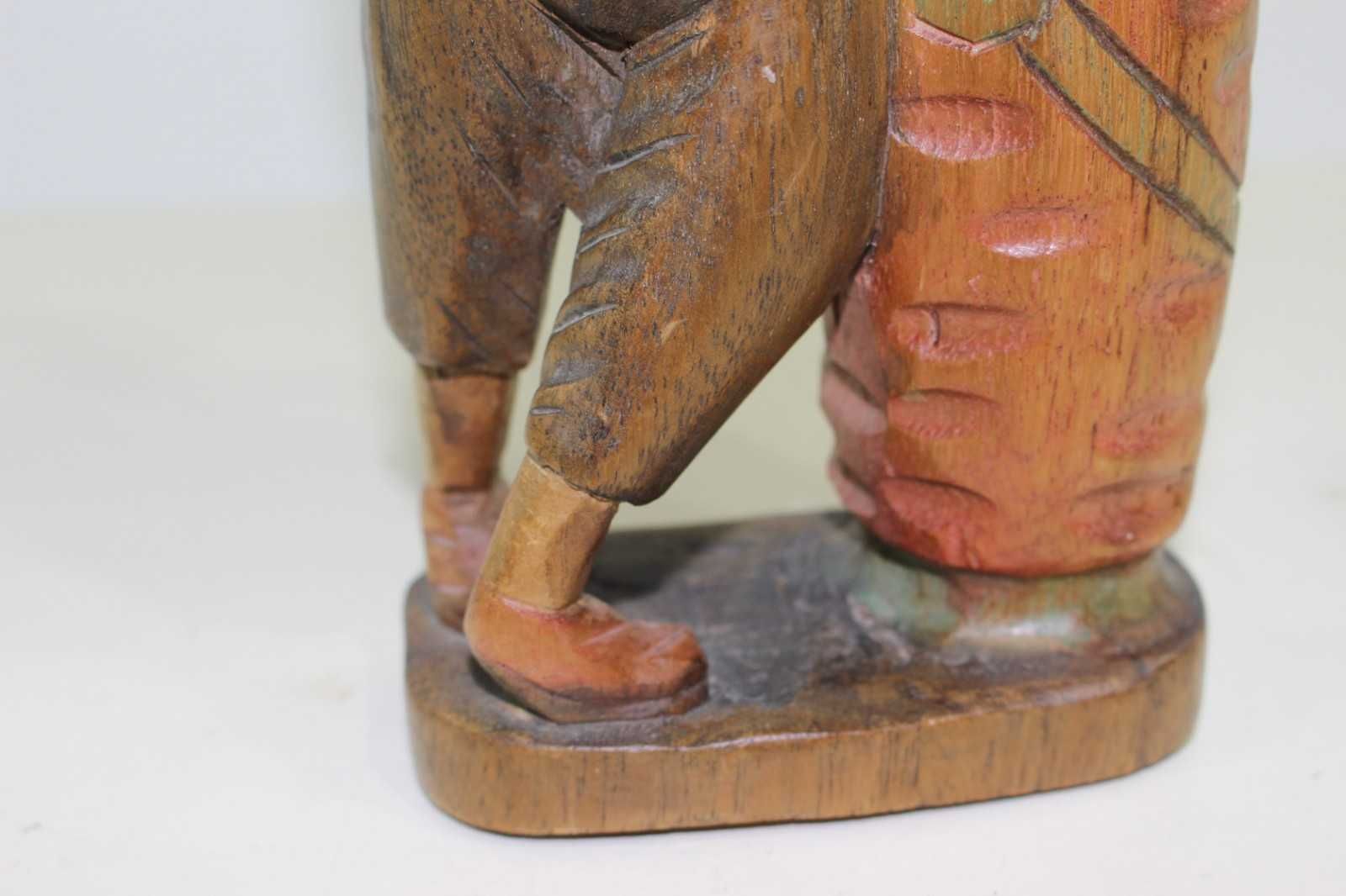 Стара дървена статуетка Голф играч. Внос Франция