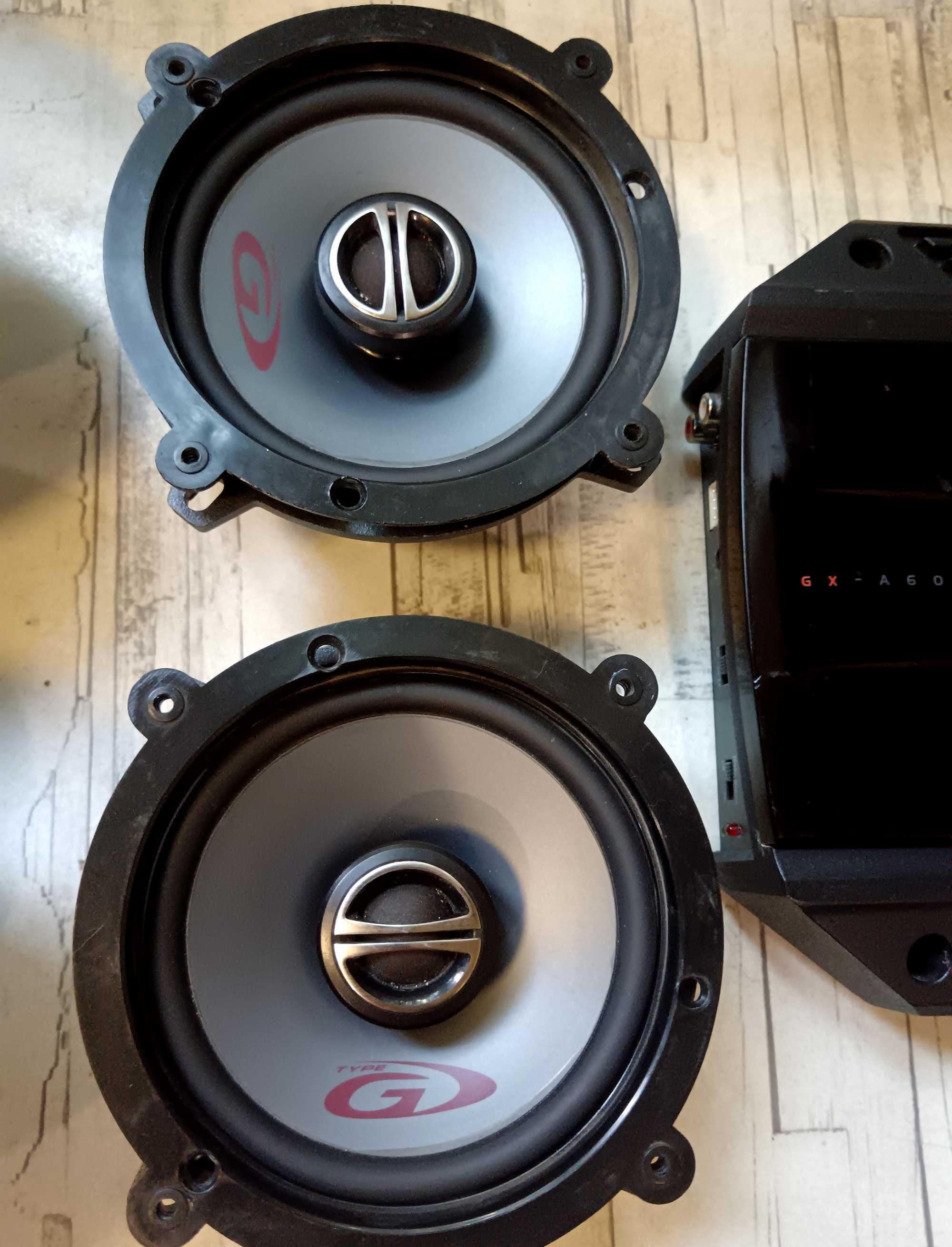 Бас каса и колони Alpine + усилвател JBL