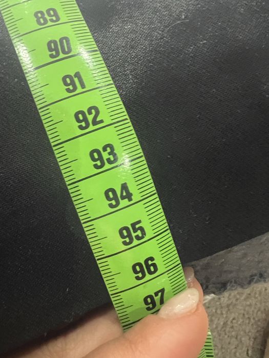 Черен еластичен панталон