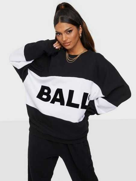 НОВ BALL Summer Ball Flock Crew Neck Sweater ОРИГИНАЛЕН суичър/блуза