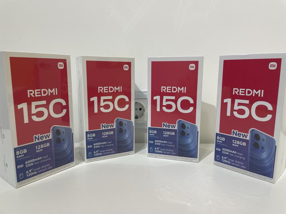 Redmi 15C yangi 1 yil kafolati bilan