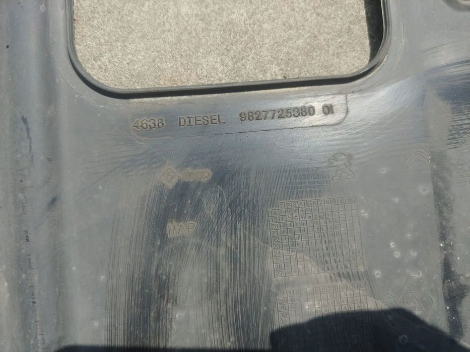 capac scut sub caroserie  peugeot 5008 2 9827725380