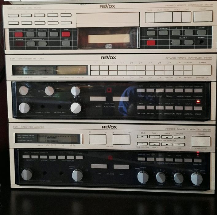 Revox,linie audio 3 piese