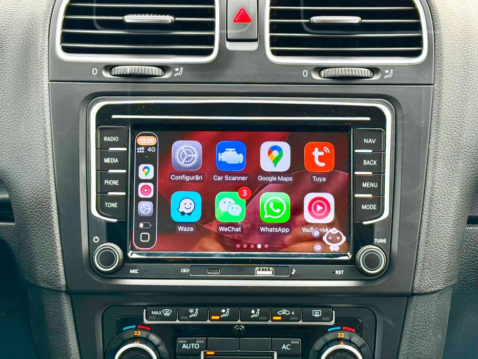 Navigatie 2GB VW Amarok Caddy Jetta Eos Scirocco Sharan Golf Carplay