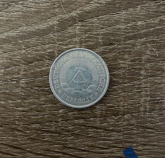 Монета 1 дойче марка 1973 г.