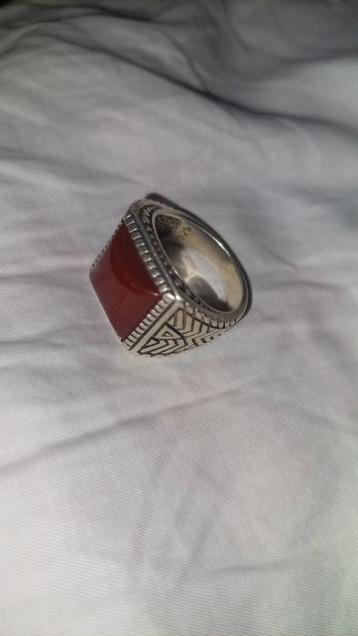 Серебро печатка, күміс жүзік