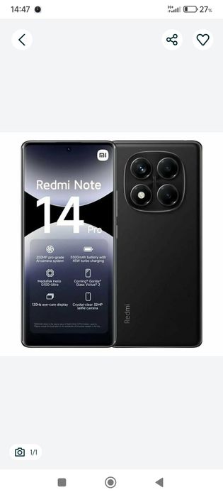 Redmi note 14 pro 8_4 256