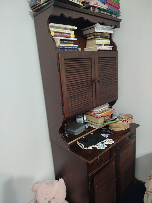 Biblioteca mahon/ lemn(3 corpuri)