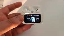 Casti Bluetooth wireless Xiaomi Redmi Touch display albe
