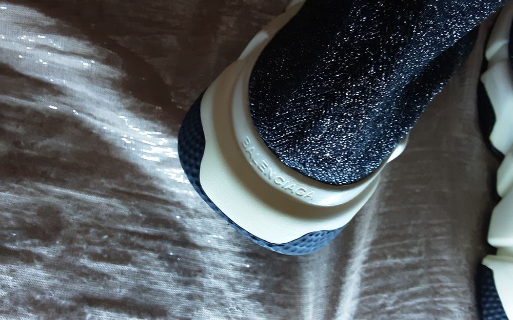 (38) BALENCIAGA glitter спортни боти