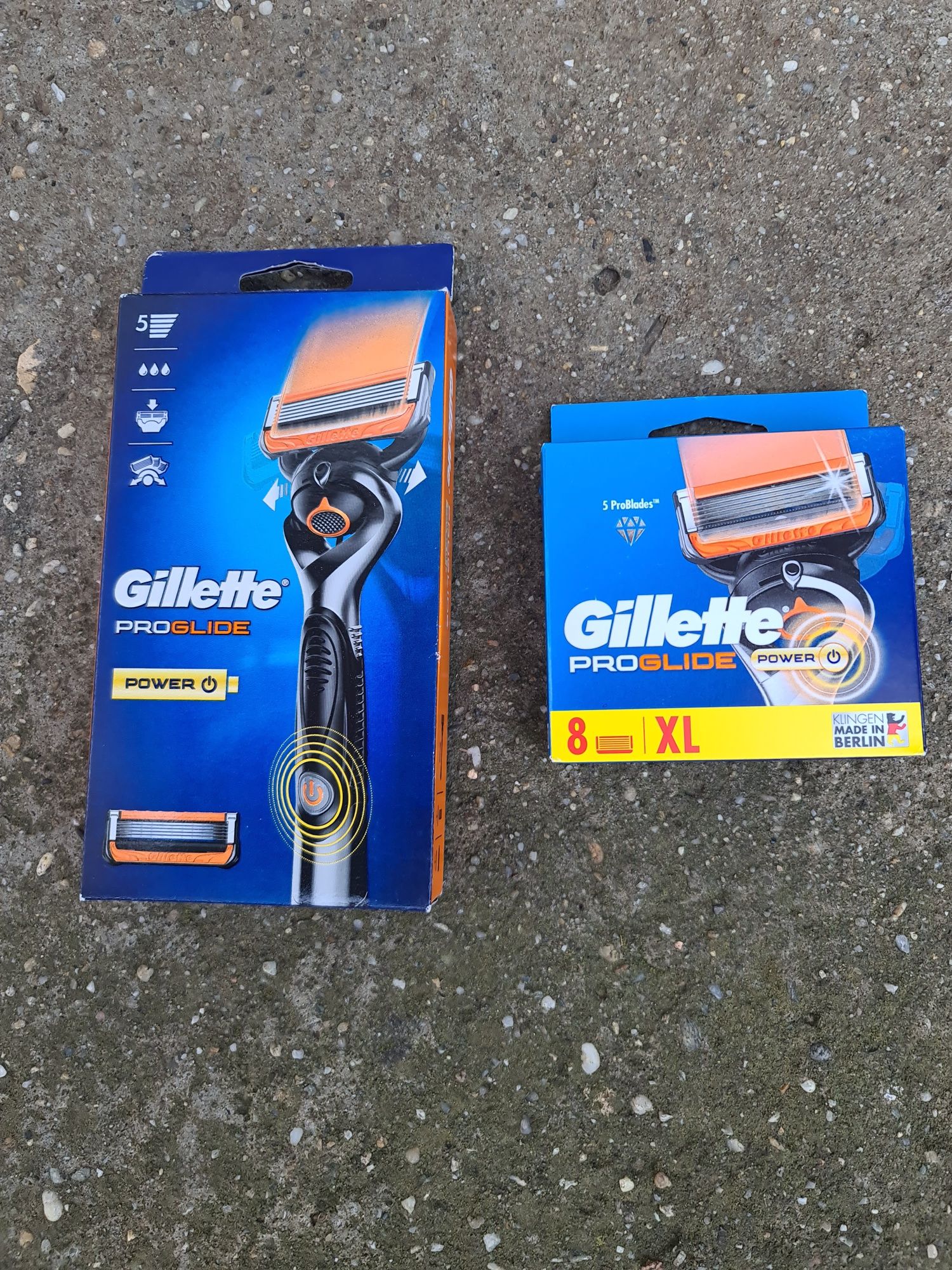 Set rezerve Gillette Proglide Power Originale Germania + Aparat de ras