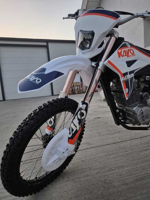 Motocicleta cross enduro offroad Kayo T4 250CC 4T (ROTI 21" - 18")