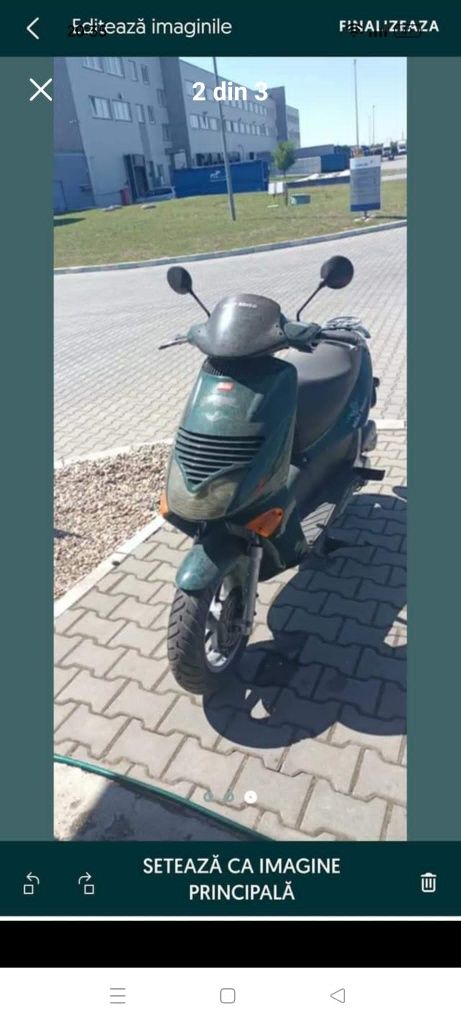 Vând scoaterea Aprilia Leonardo 125 cm