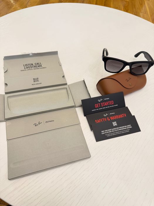 Ray Ban Meta Wayfarer 50/22