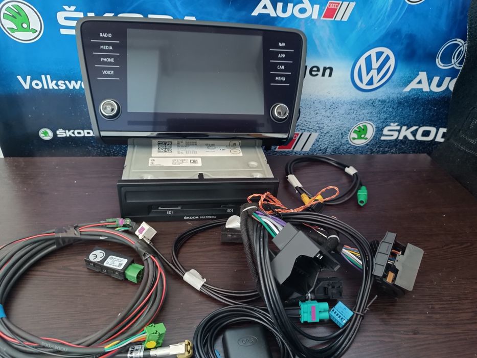 Vând navigație Mib2 modul Skoda Octavia 3 O3 Carplay și android auto