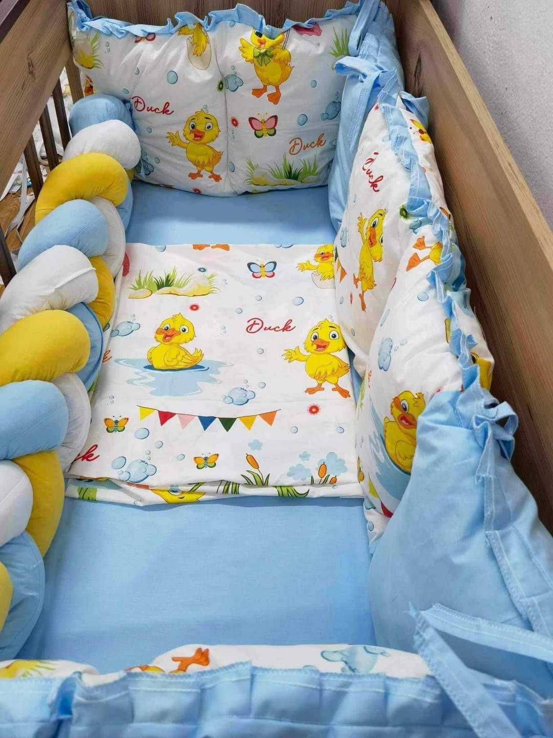 Бебешки обиколници и спални комплекти -ранфорс 100% памук