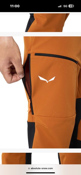 Salewa Sella Durastretch pantalon schi