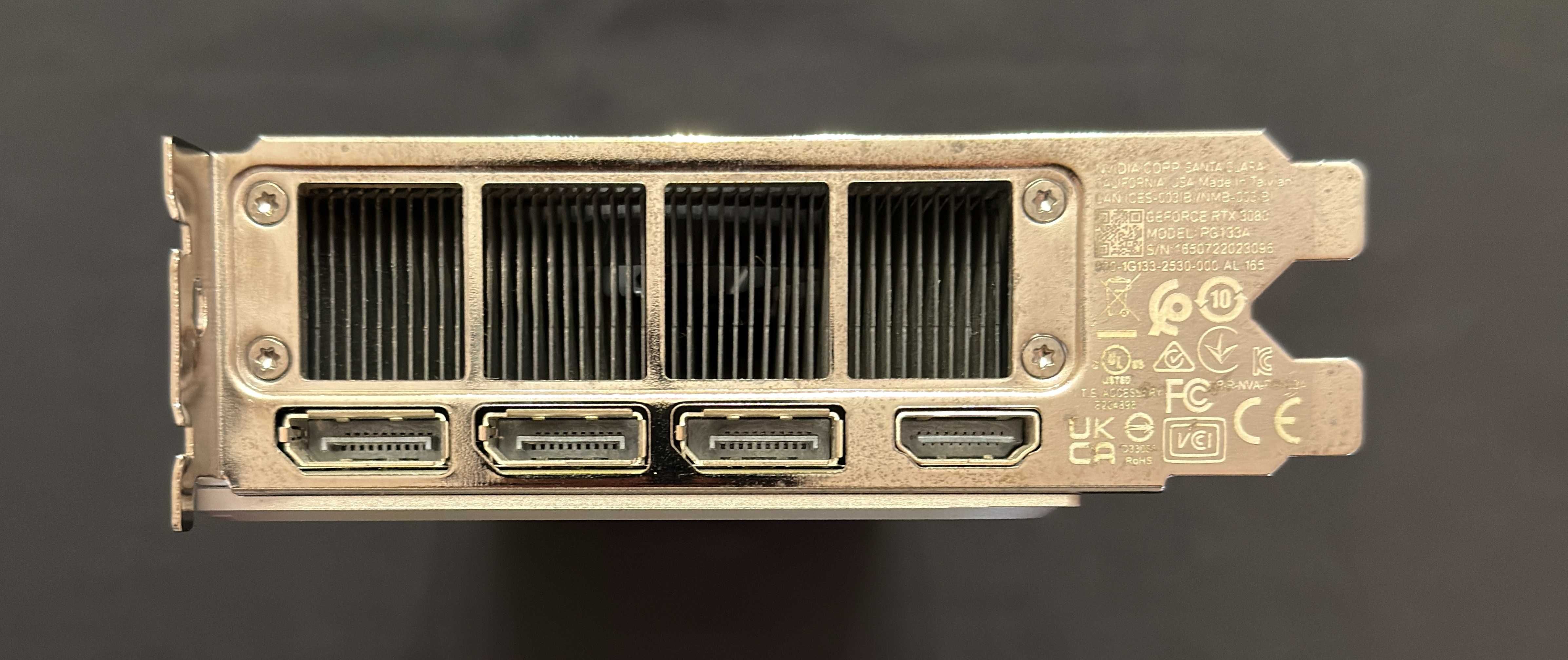 ТОП състояние Видео карта GPU NVIDIA GeForce RTX 3080 10GB GDDR6X