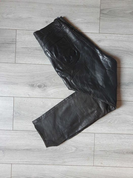 Pantaloni de piele RABERG barbati - Marimea 29 (Talie 76 cm)