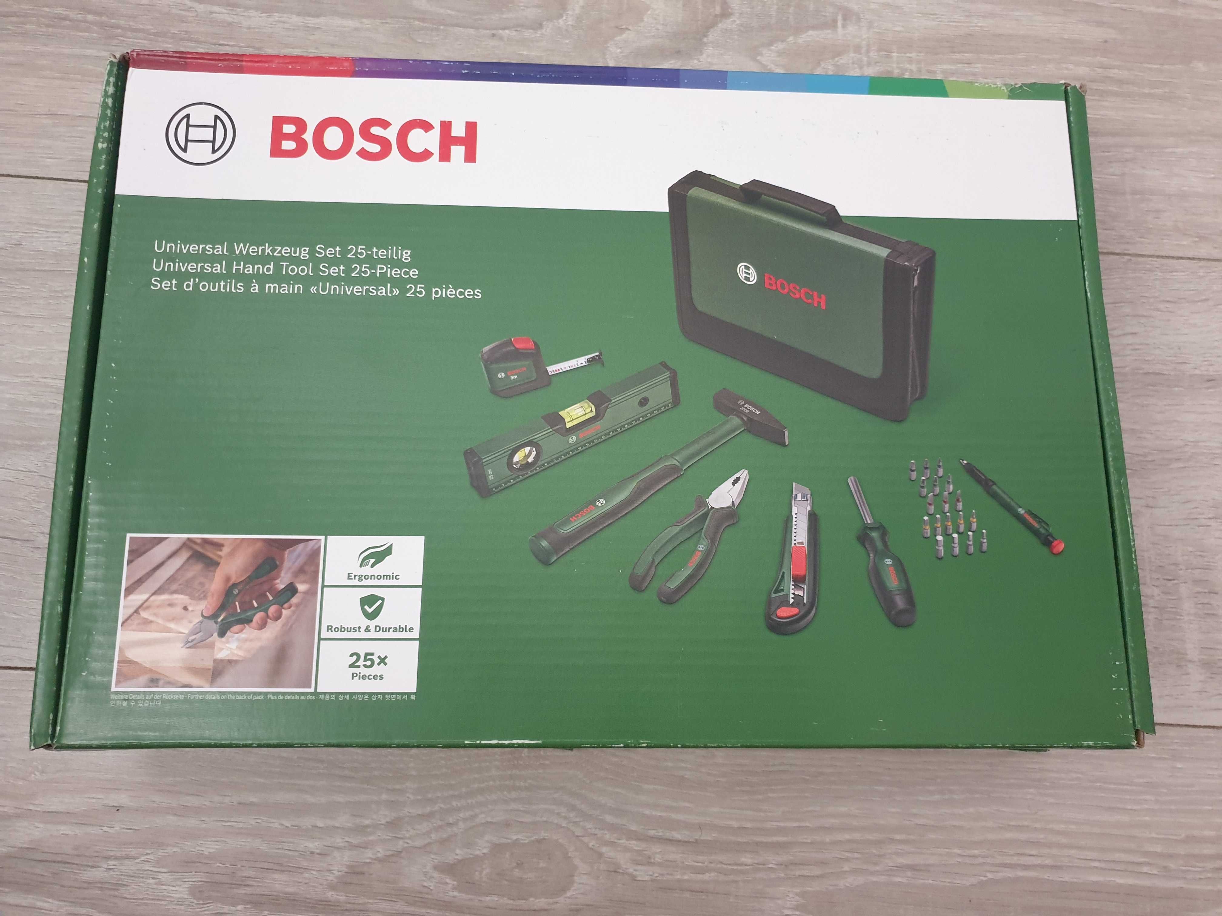 Set 25 scule de mana Bosch Universal 1600A02BY6, nou, sigilat