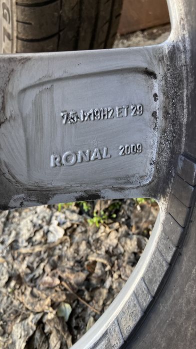 Джанти с гуми 19” 5х112