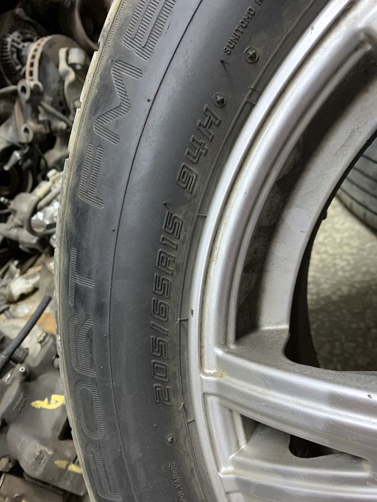 Шины в комплекте с диском летний 205/65R15