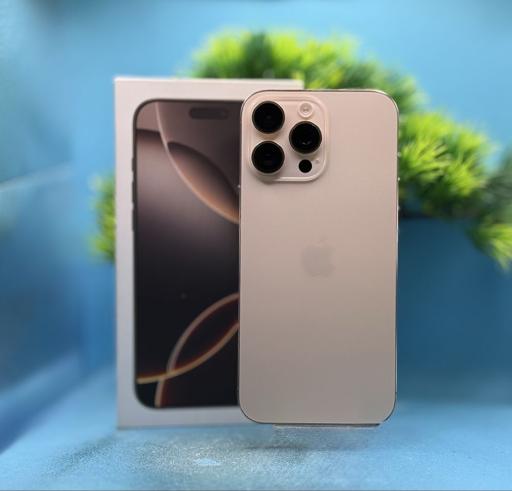 ГАРАНЦИОНЕН!!! Apple iPhone 16 Pro Max, 256GB, 5G, Desert Titanium