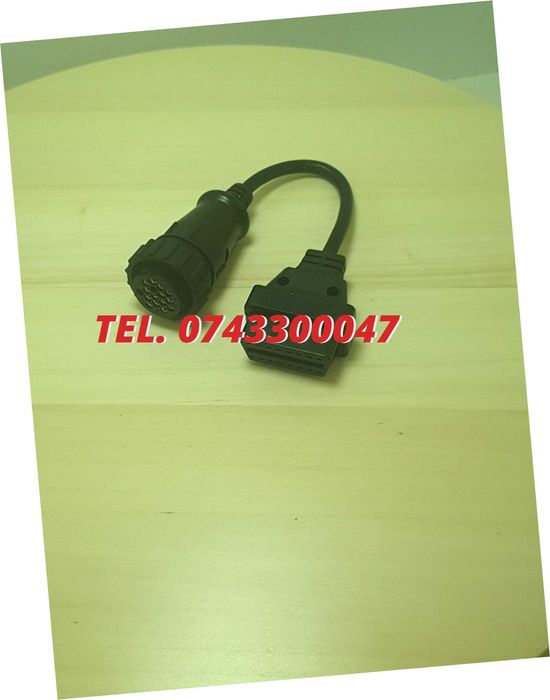Cablu Adaptor Camion Scania 16 Pin La Obd2 16 Pin
