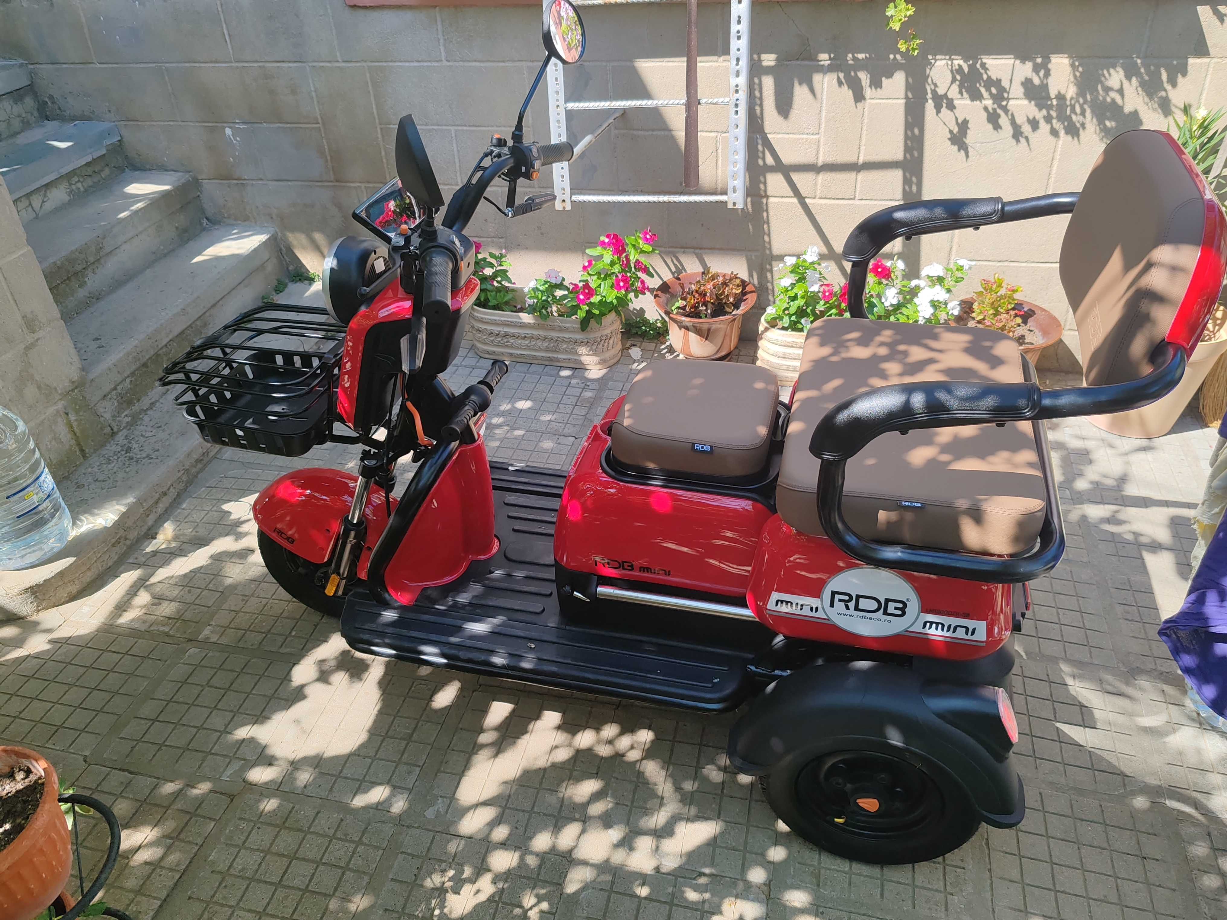 RDB MINI Електрическа триколка, 2000W, 25 км/ч