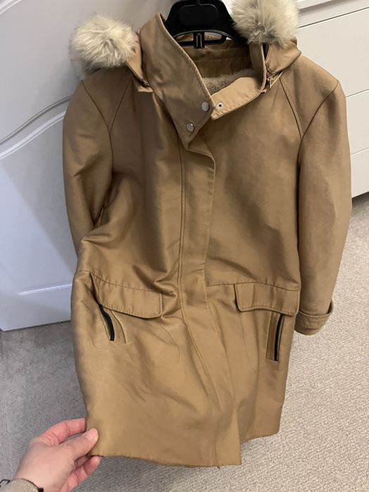 Geaca MANGO de iarna imblanita