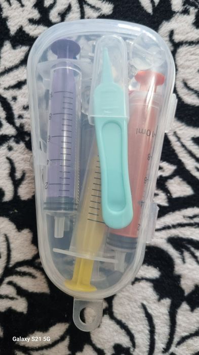 Vând set pentru lavaj