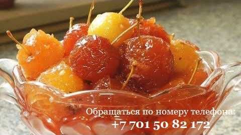 Варенье из ранеток целиком