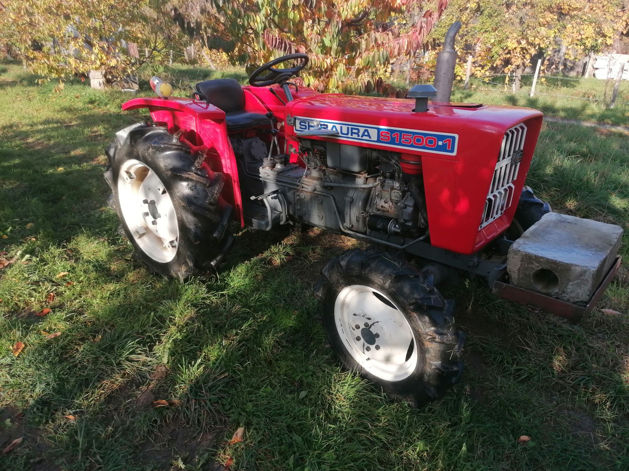 Tractor 4x4 japonez