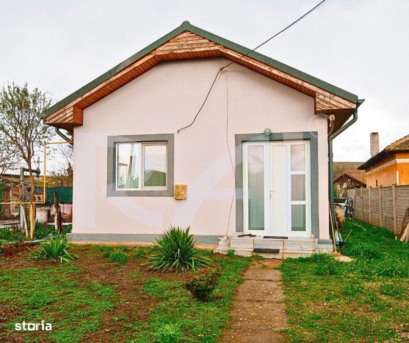 Casa la pret de apartament – 2 camere, teren 650 mp, Pielesti, Dolj