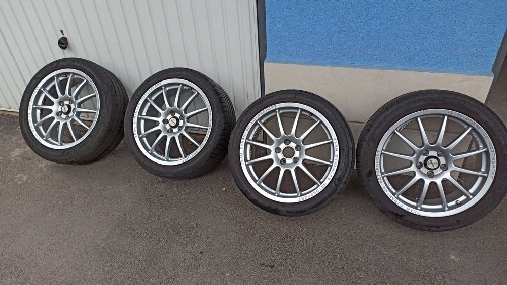 Джанти Team Dynamics pro 1.2 17x7J ET38 5x100 + Goodyear Eagle f1 asym