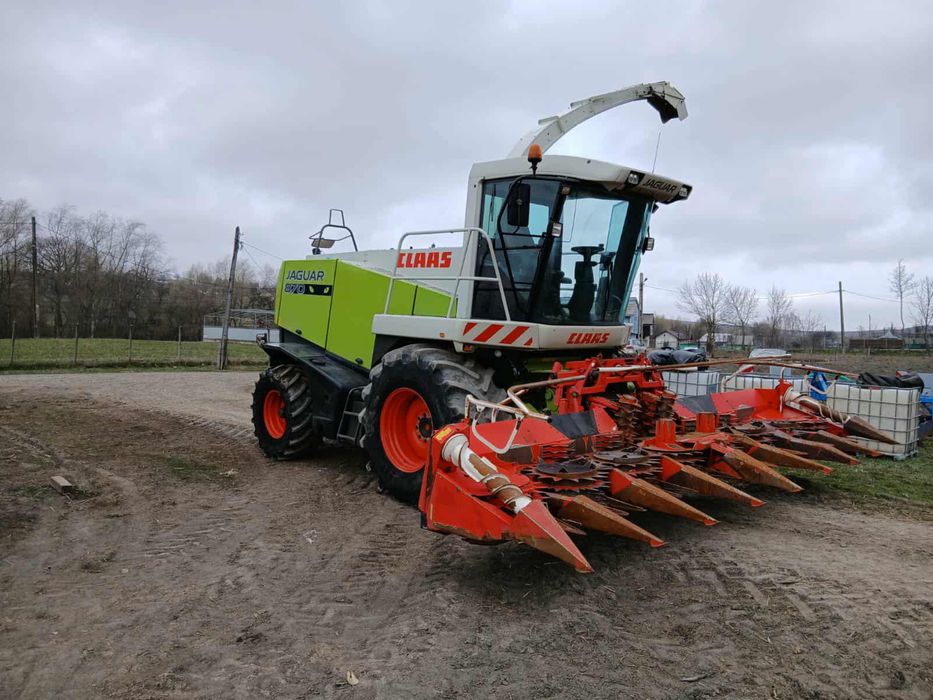 CLAAS Jaguar 870 (an 2008) cu masă Kemper 360