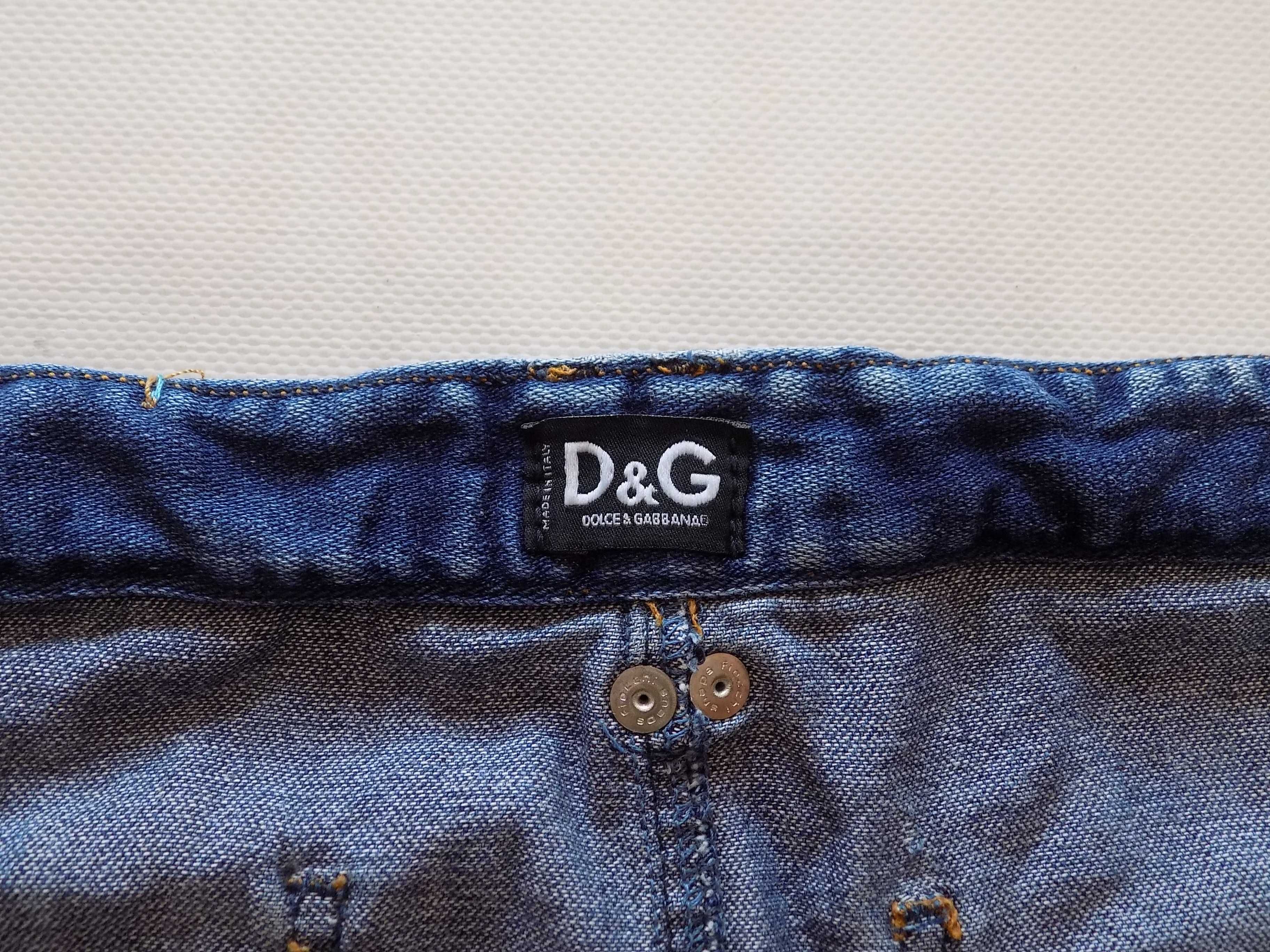 дънкова пола dolce & gabbana къси панталони шорти оригинална 32/46