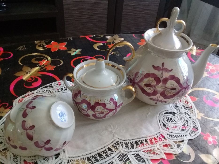 Чайный набор заварной, СССР