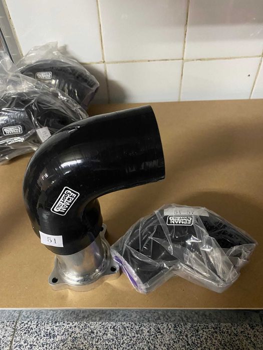 ЕГР EGR Delete Racepipe Race pipe VW Audi Seat Skoda 1.9TDI + маркуч