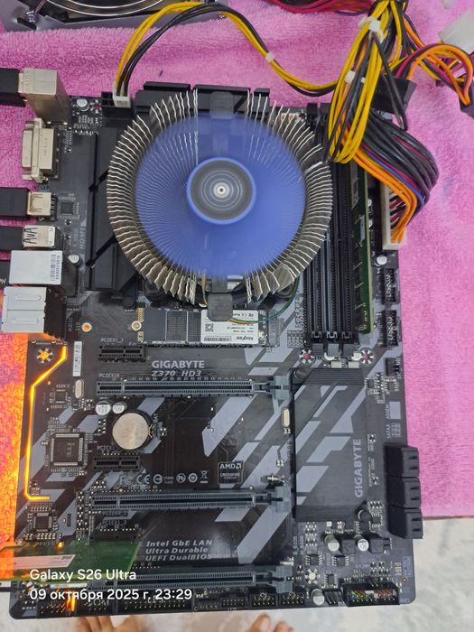 Плата Gigabyte Z370 HD3