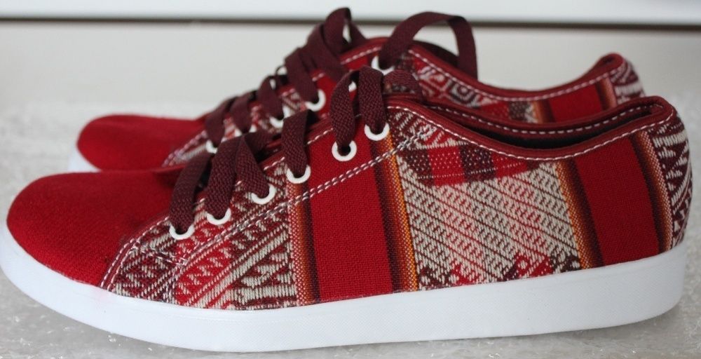 Tenisi casual 2025 cu tesatura homemade. Model unisex, Size 41-42