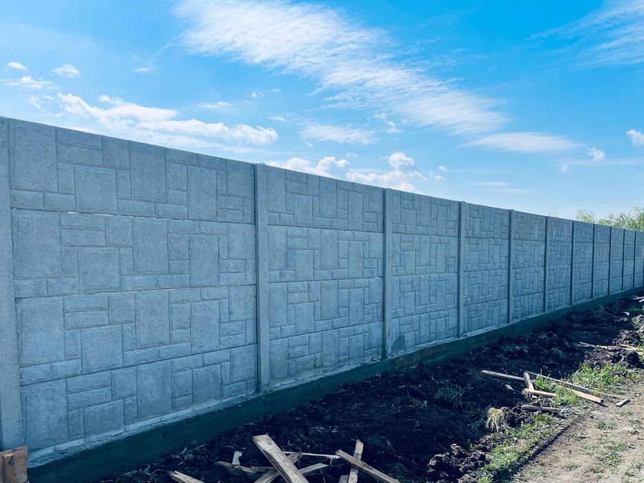 Gard de vânzare placi beton