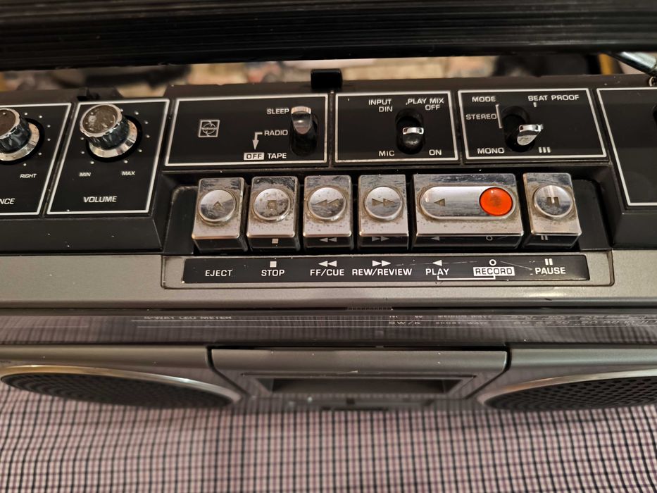 Ретро касетофон boombox Panasonic