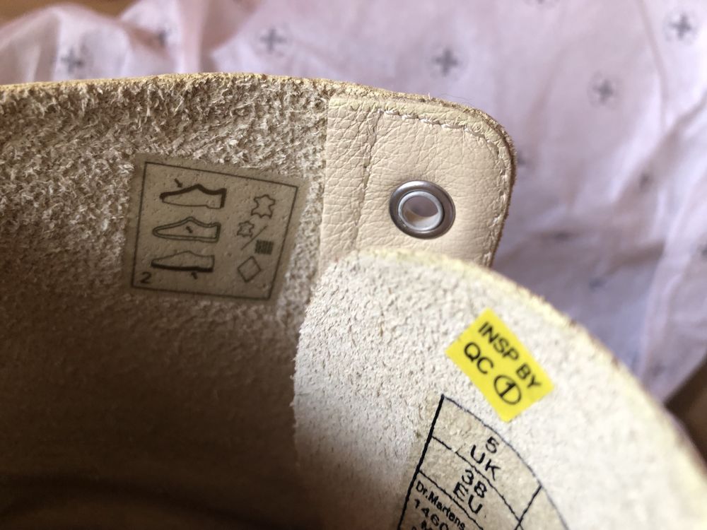 НОВИ Dr. Martens 1460 Pascal Mono ОРИГИНАЛ дамски кубинки - 38/40