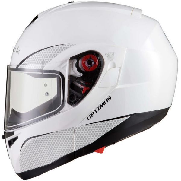 Casca moto deschisa flip up cu ochelari de soare Black Optimus mat