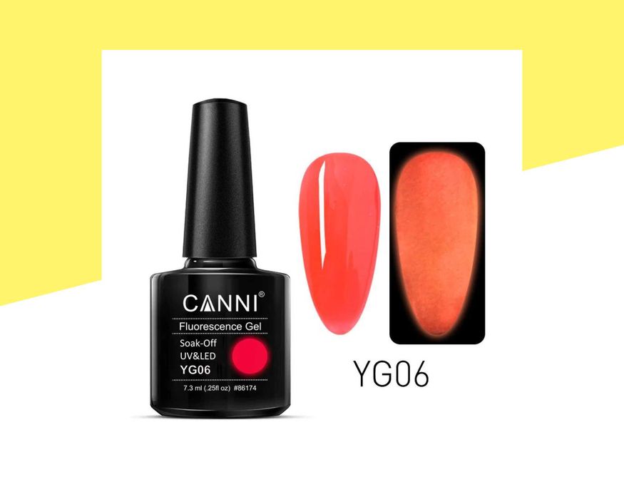 Професионален UV/LED флуоресцентен гел лак CANNI