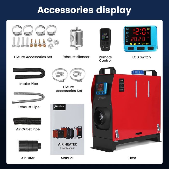 Incalzitor Webasto sirocou Hcalory putere 8kw original nou (livrare)