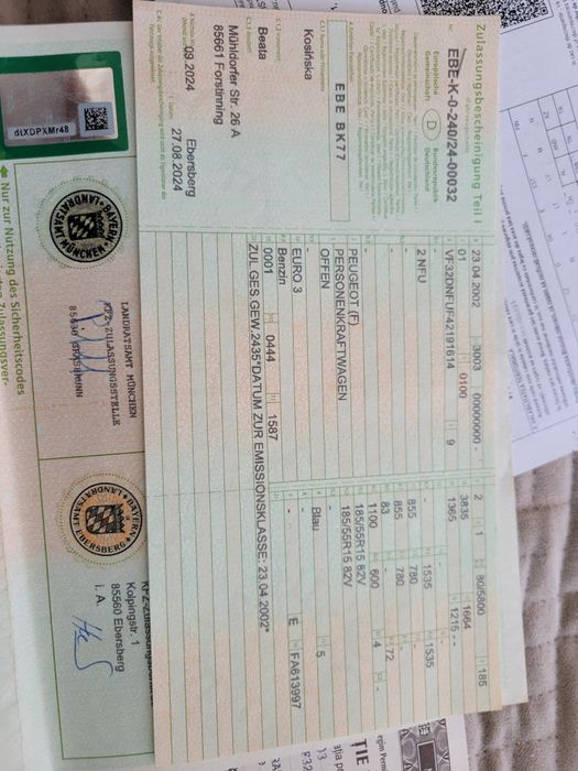 Peugeot 206cc schimb