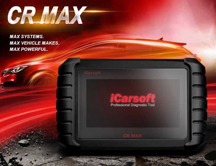 Scaner diagnoza auto, tester iCarsoft CR MAX – OBD2