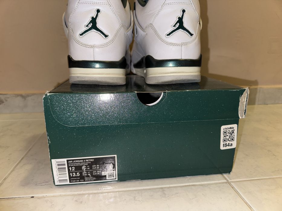 Обувки Jordan 4 oxidised green GOAT оригинални